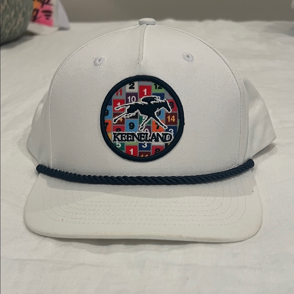 White Keeneland Rope Hat